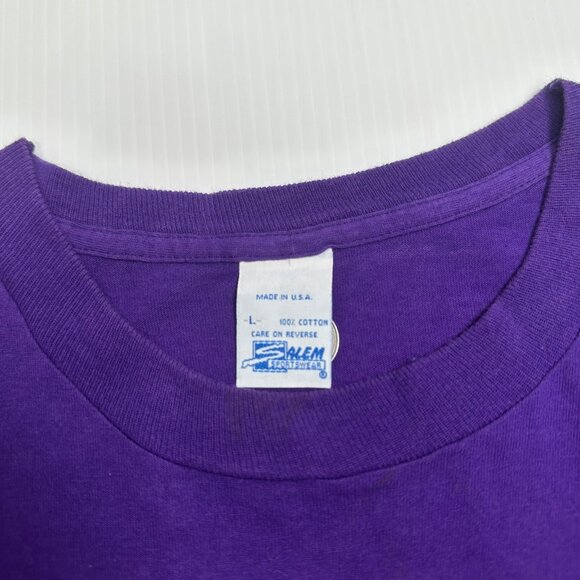 Vintage Salem Sportswear Utah Jazz AOP Tee L - Picture 8 of 9